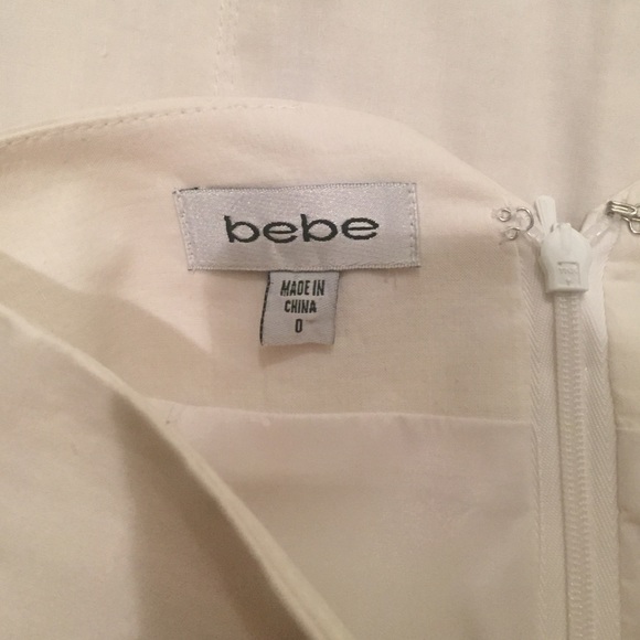 White Bebe skirt - Picture 3 of 3