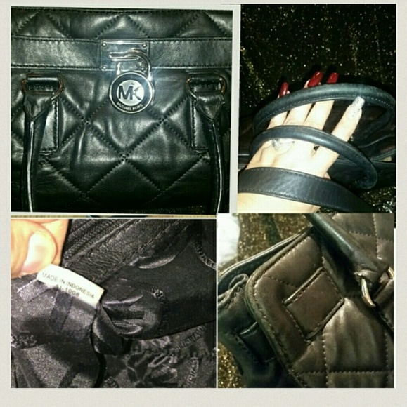 Michael Kors Quilted black Hamilton - Picture 4 of 4