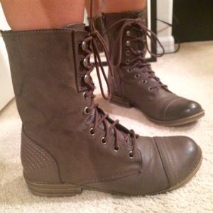 REDUCTION: Macy's Lace-up Combat Boots
