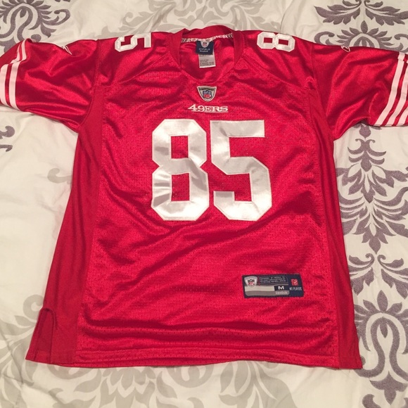 Authentic Vernon Davis Reebok Football Jersey