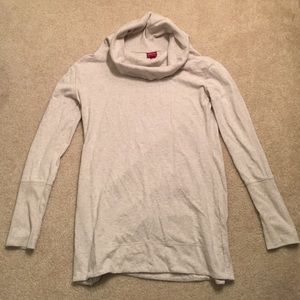 Light brown cowl neck sweater