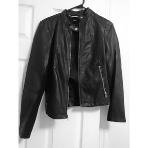 Express faux leather jacket size large