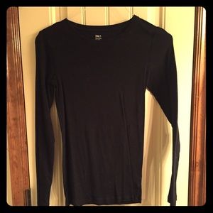 Gap long sleeve black shirt.