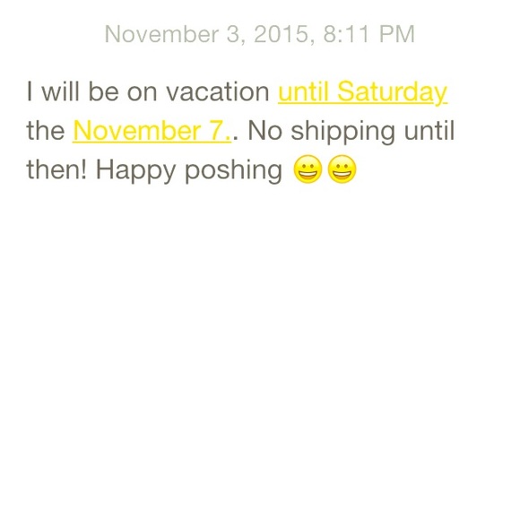 Going on vacation!!