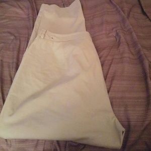 Stretch dress boot cut pants