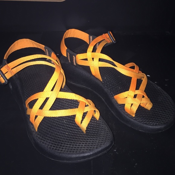 Orange chacos size 6.