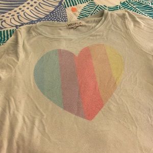 Wildfox heart sweater