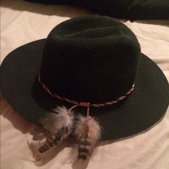 Black Wool Hat