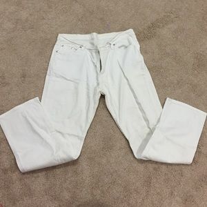 White jeans