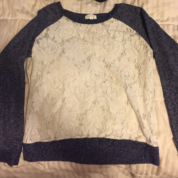 Lace long sleeve softball shirt