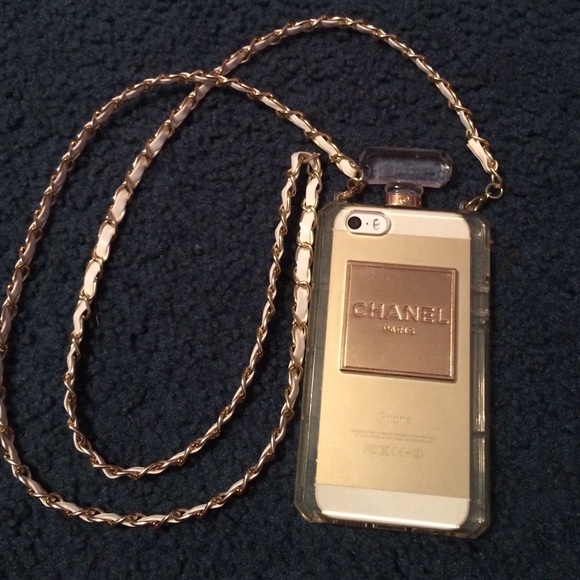 Chanel shoulder phone case IPhone 5/5S