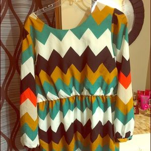Chevron dress