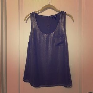 Apt 9 shimmery gray tank top