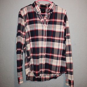J Crew Flannel Large 🍂