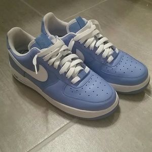 Carolina Blue Air Force 1s