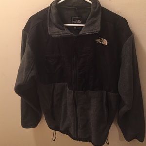 North face Gray and black mens Denali