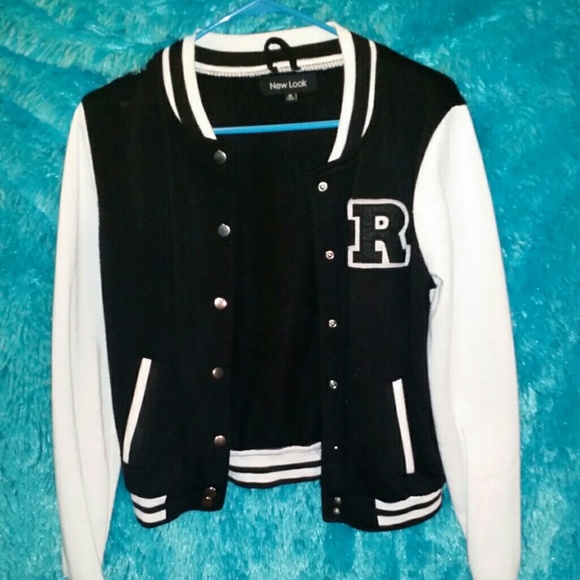 Fleece baseball jacket