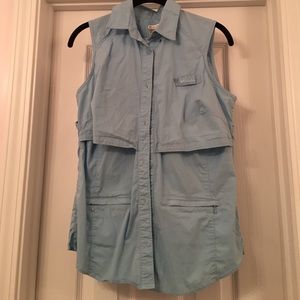 Columbia Button Down Tank Small