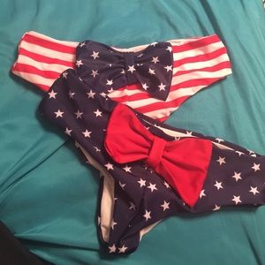 Bundle two USA swimsuit bottoms