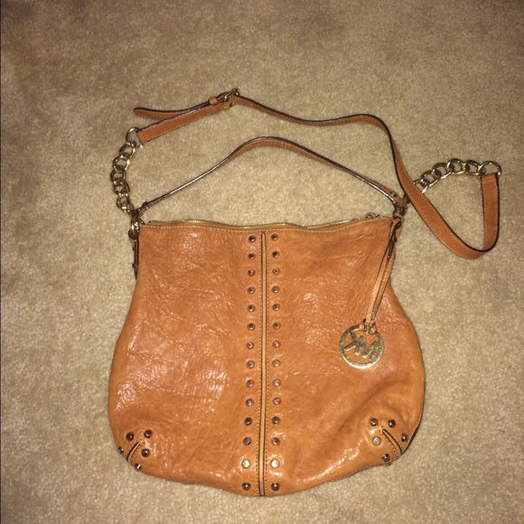 used Michael Kors congac crossbody
