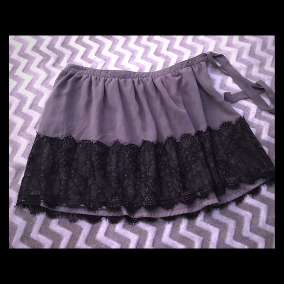 Dressy lace skirt