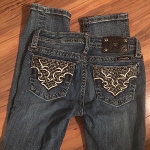 Girls MISS ME Skinny Jeans - sz 16