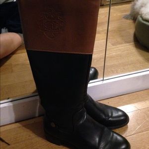 Etienne Aigner High Calf Riding Boot