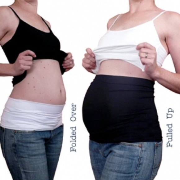 Black maternity band