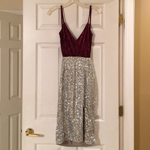 🚫SOLD🚫🎉NYE Backless Sequin Dress🎉