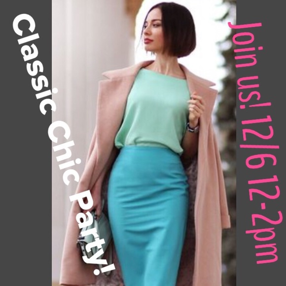 PoshLoveFest Accessories - THANKS FOR JOINING ME IT'S CLASSIC CHIC PARTY 12/6