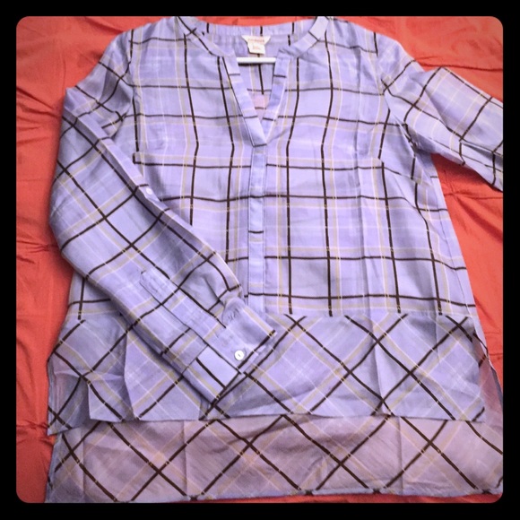 BY SUNDANCE 100% silk Mondrian style top