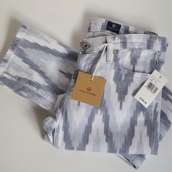 [SOLD] AG Ikat Print Cigarette Jean - Picture 3 of 4