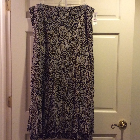 Black & Tan skirt