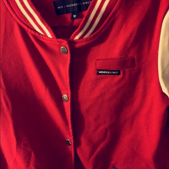 Members only red jacket - Picture 2 of 3