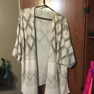 Maurice's short sleeve cardigan