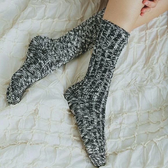 Urban Outfitters Accessories - UO Marled Ribbed Knit Boot Socks