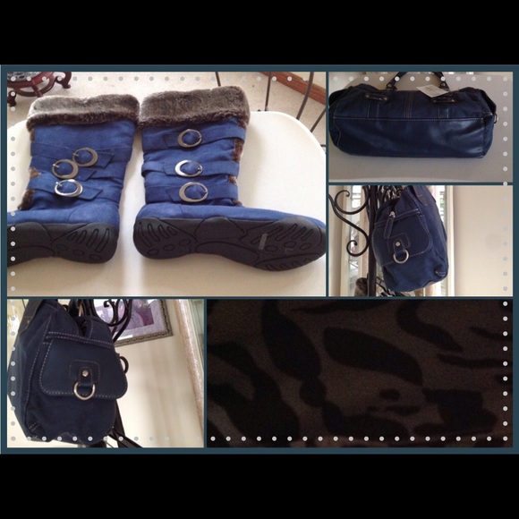 BOOTS & BAG COMBO/BOOTS: US LADIES SIZE: 10 M - Picture 4 of 4
