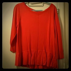 Ann Taylor Peplum top