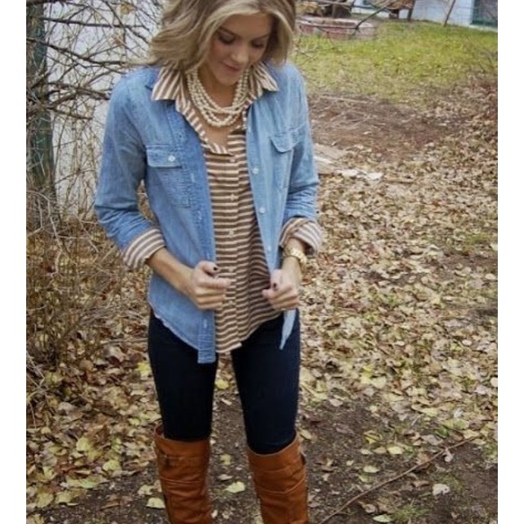 DeeCee Tops - Bundle DeeCee Denim Shirt