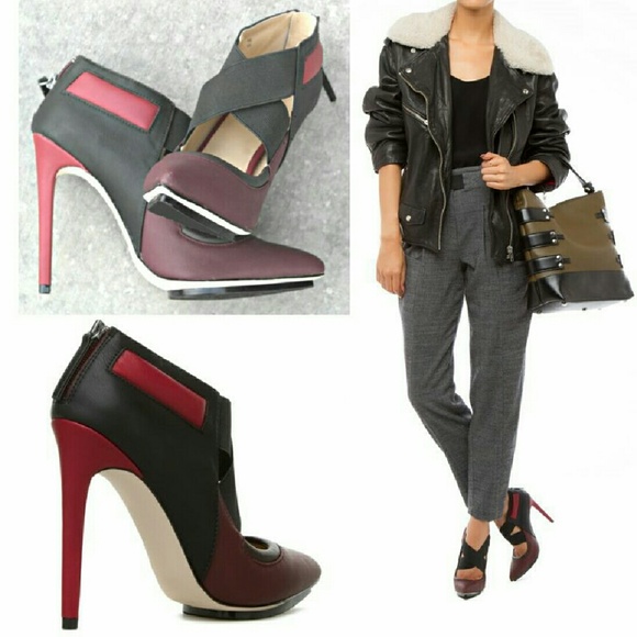 ♡ GX by Gwen Stefani ♡ Aime bootie brown/black/red - Picture 3 of 6