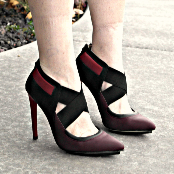 ♡ GX by Gwen Stefani ♡ Aime bootie brown/black/red - Picture 6 of 6