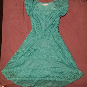 Teal Dress