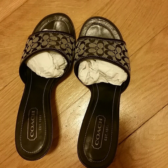 Coach sandals