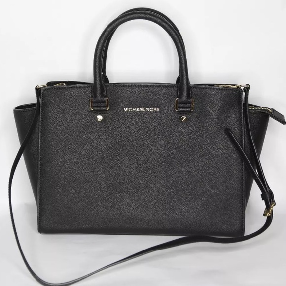 Michael Kors Large Black Selma Bag - Picture 2 of 4