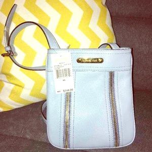 *SOLD* MICHAEL KORS LEATHER CROSSBODY
