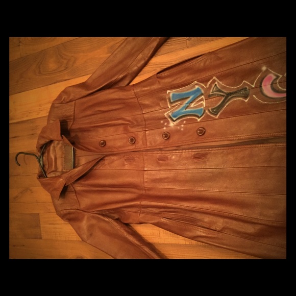 Jackets & Blazers - Vintage leather coat