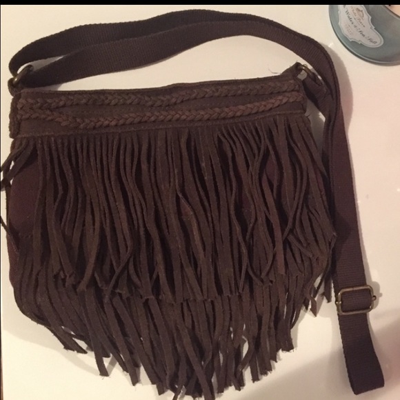 American Eagle fringe bag