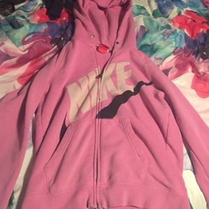 Nike zip up hoodie.