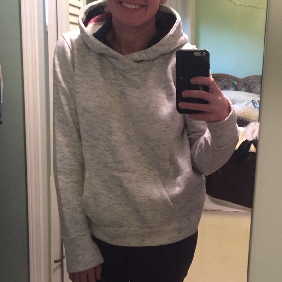 American Eagle Outfitters Tops - AEO grey hoodie