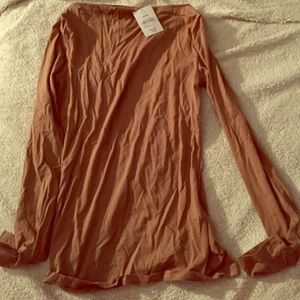 Brown long sleeve